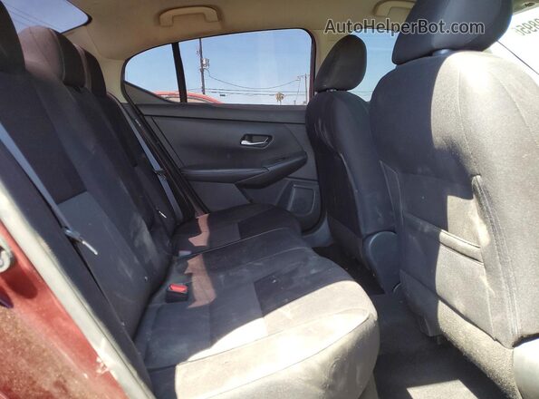 3N1AB8CV5LY220123 2020 NISSAN SENTRA Burgundy Rear seats view