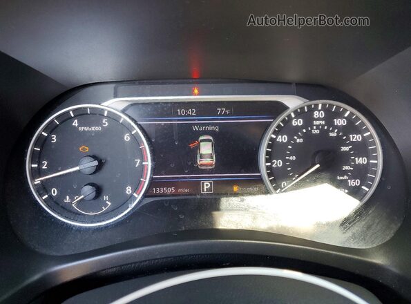 3N1AB8CV5LY220123 2020 NISSAN SENTRA Burgundy Instrument cluster view