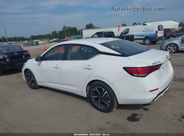 3N1AB8CV5RY203430 2024 NISSAN SENTRA White Widok wnętrza 360 stopni