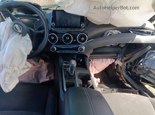 3N1AB8CV5RY315645 2024 NISSAN SENTRA Черный Вид панели приборов