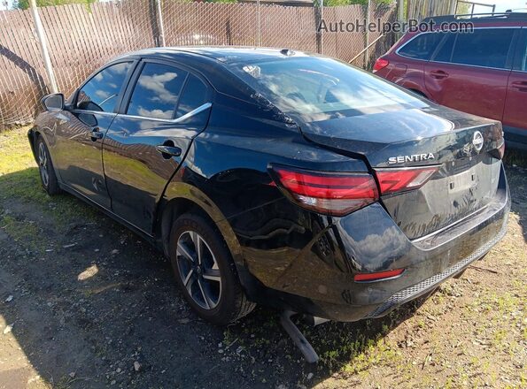 3N1AB8CV5RY315645 2024 NISSAN SENTRA Черный Задняя левая четверть