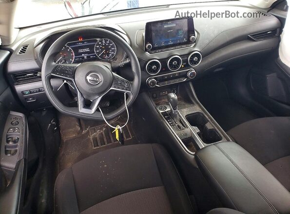 3N1AB8CV5SY217060 2025 NISSAN SENTRA Белый Вид панели приборов