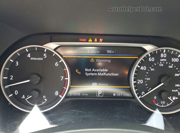 3N1AB8CV5SY332516 2025 NISSAN SENTRA Teal Instrument cluster view