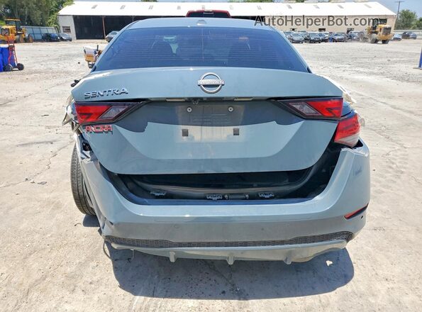 3N1AB8CV5SY332516 2025 NISSAN SENTRA Teal Rear view