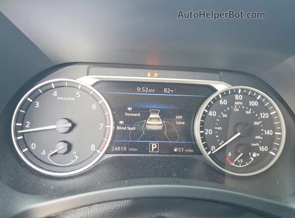 3N1AB8CV5SY344617 2025 NISSAN SENTRA Gray Vista del cuadro de instrumentos