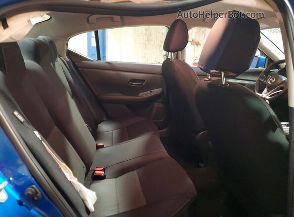 3N1AB8CV5SY376791 2025 NISSAN SENTRA Blue Вид задніх сидінь