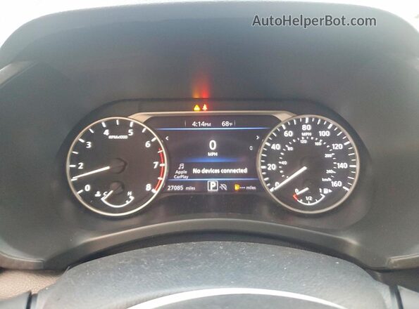3N1AB8CV5SY378413 2025 NISSAN SENTRA Серый Вид щитка приборов