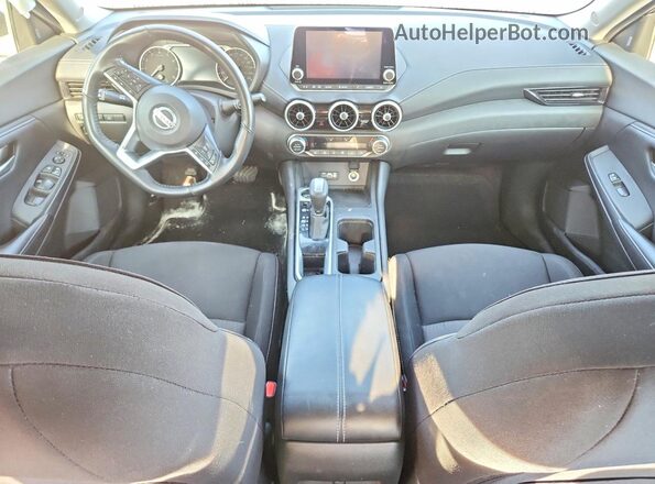 3N1AB8CV6MY312570 2021 NISSAN SENTRA Черный Вид панели приборов