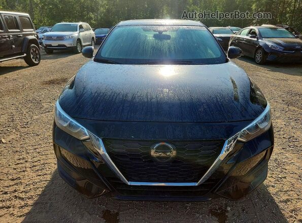 3N1AB8CV6MY312570 2021 NISSAN SENTRA Черный Вид спереди