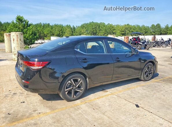 3N1AB8CV6SY304563 2025 NISSAN SENTRA Black Задня права чверть