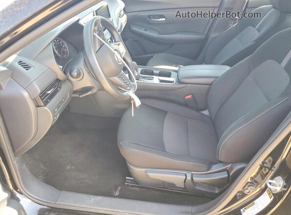 3N1AB8CV6SY304563 2025 NISSAN SENTRA Black Вид салону спереду