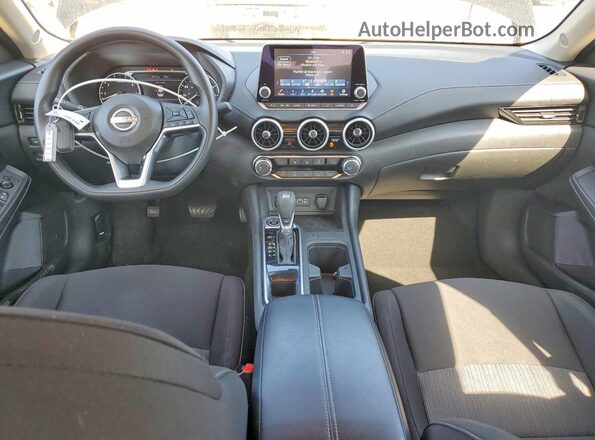 3N1AB8CV6SY304563 2025 NISSAN SENTRA Black Вид панелі приладів