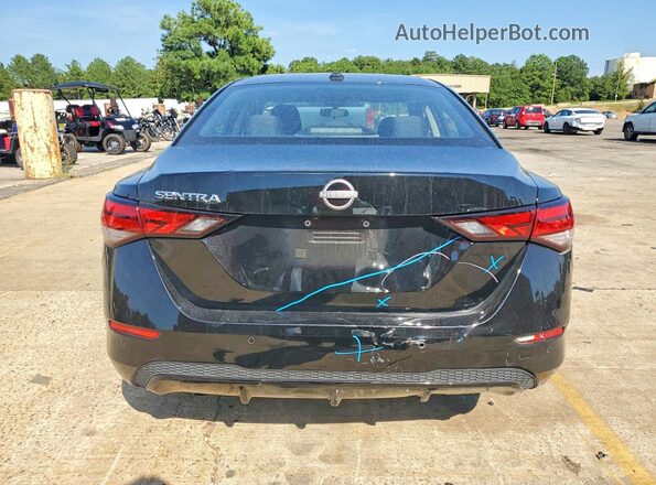 3N1AB8CV6SY304563 2025 NISSAN SENTRA Black Вид ззаду