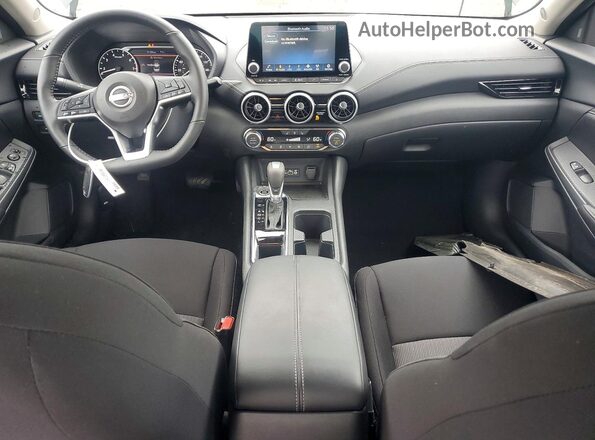 3N1AB8CV6SY402573 2025 NISSAN SENTRA Black Առջևի վահանակի տեսք