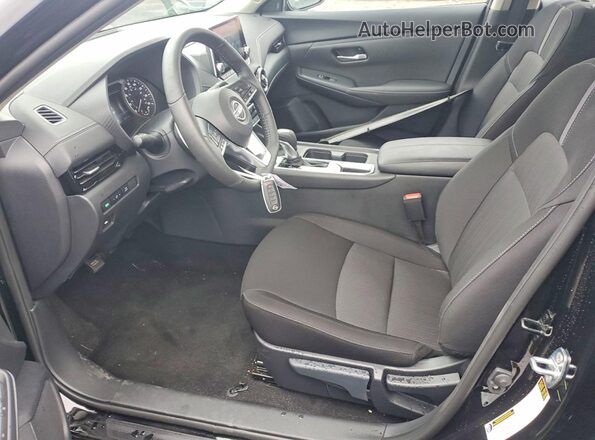 3N1AB8CV6SY402573 2025 NISSAN SENTRA Black Սալոնի դիմացի տեսք