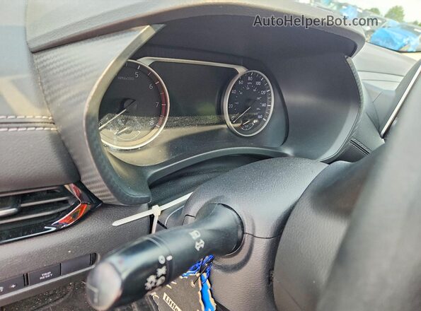 3N1AB8CV7RY341485 2024 NISSAN SENTRA Maroon Instrument cluster view