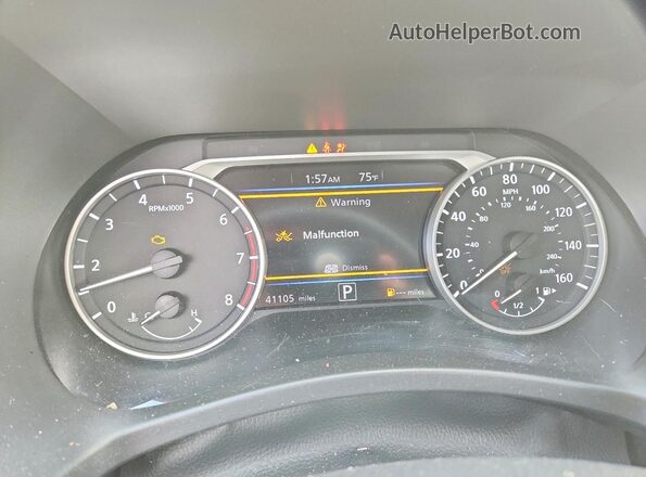 3N1AB8CV7SY275574 2025 NISSAN SENTRA Серый Вид щитка приборов