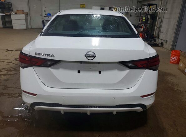 3N1AB8CV7SY298059 2025 NISSAN SENTRA White Widok z tyłu