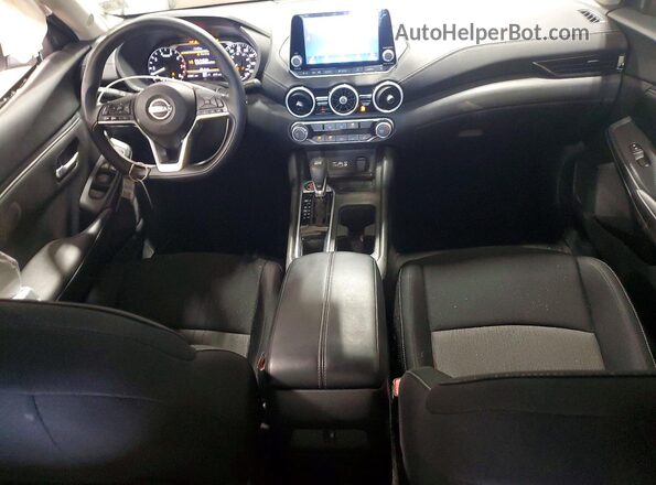 3N1AB8CV7SY298059 2025 NISSAN SENTRA White Widok deski rozdzielczej