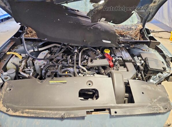 3N1AB8CV7SY392815 2025 NISSAN SENTRA Синий Вид задней части салона