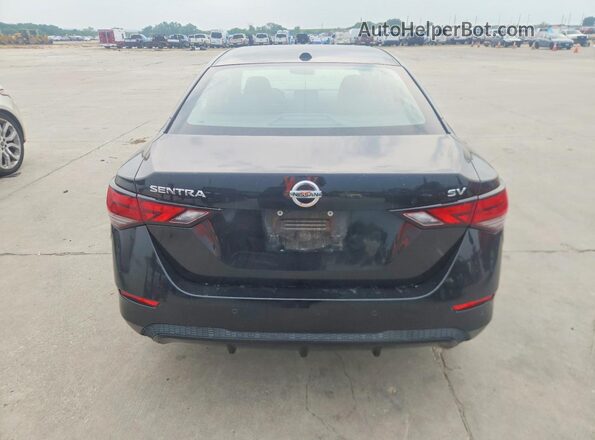3N1AB8CV8MY295576 2021 NISSAN SENTRA Black Вид ззаду