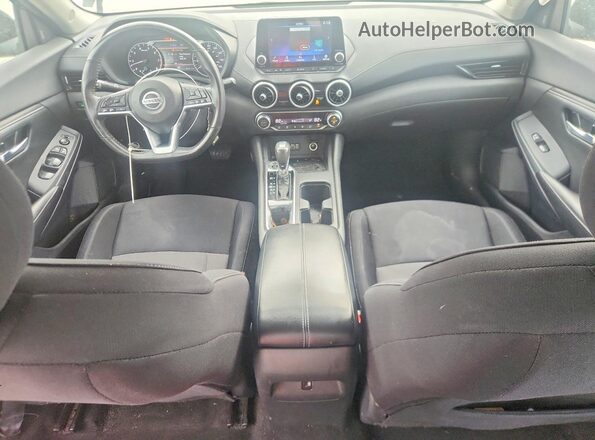 3N1AB8CV8MY295576 2021 NISSAN SENTRA Black Вид панелі приладів