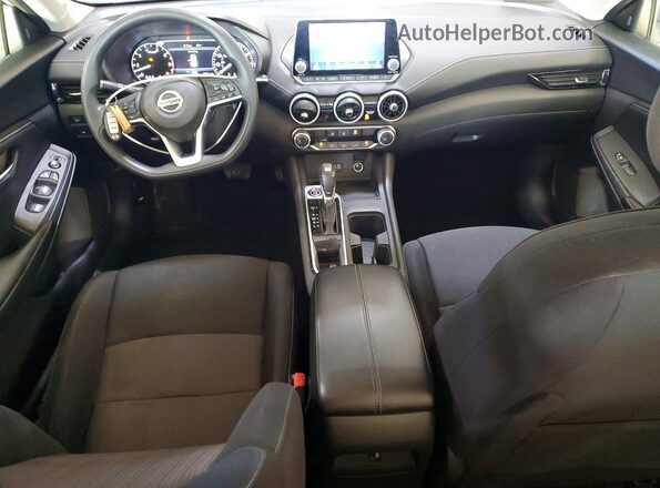 3N1AB8CV8PY257916 2023 NISSAN SENTRA Silver Dashboard view