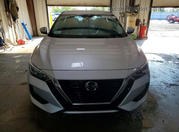 3N1AB8CV8PY257916 2023 NISSAN SENTRA Silver Front view