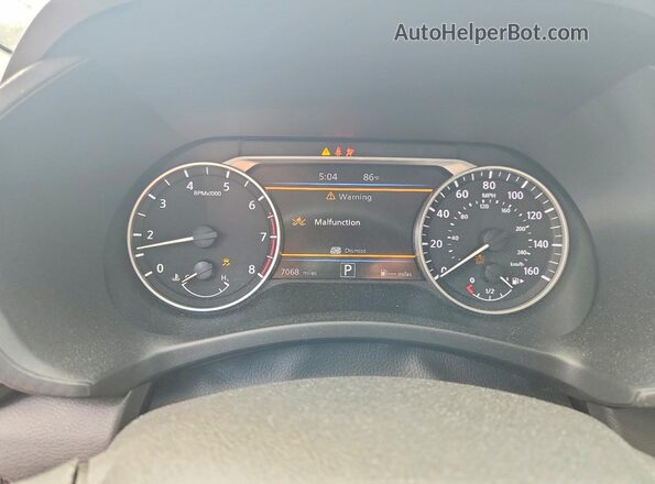 3N1AB8CV8SY209616 2025 NISSAN SENTRA Белый Вид щитка приборов