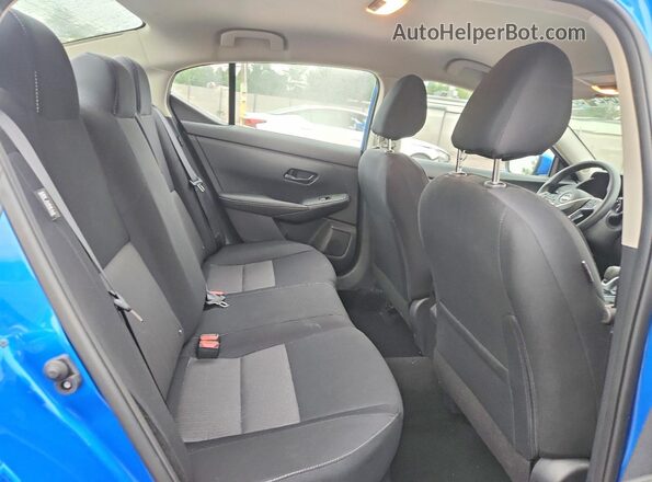 3N1AB8CV8SY316357 2025 NISSAN SENTRA Blue Widok tylnych siedzeń