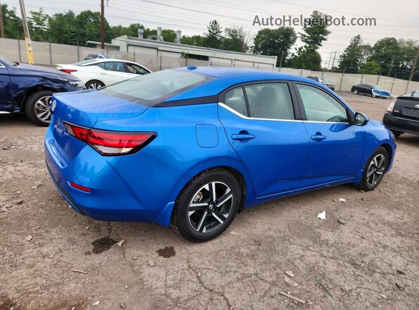 3N1AB8CV8SY316357 2025 NISSAN SENTRA Blue Tył prawy