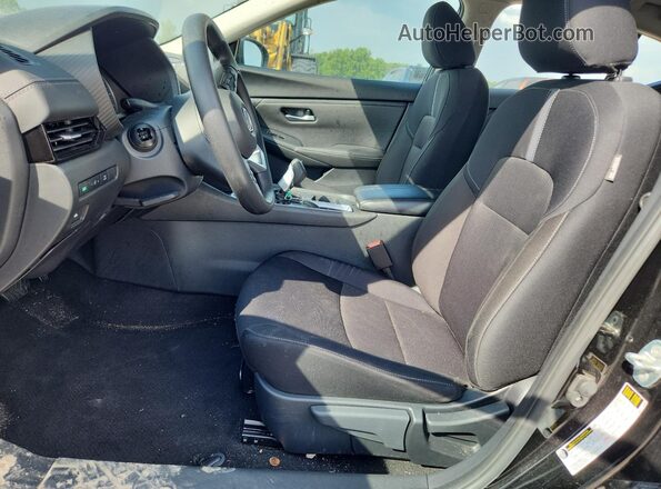 3N1AB8CV8SY343686 2025 NISSAN SENTRA Black Вид салону спереду