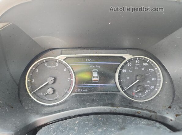 3N1AB8CV8SY343686 2025 NISSAN SENTRA Black Вид щитка приладів