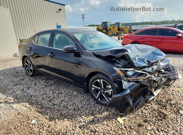 3N1AB8CV8SY343686 2025 NISSAN SENTRA Black Передня права чверть