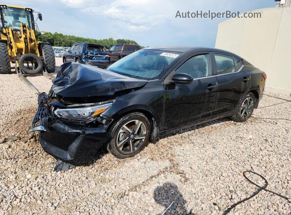 3N1AB8CV8SY343686 2025 NISSAN SENTRA Black Панорамний вид салону 360°
