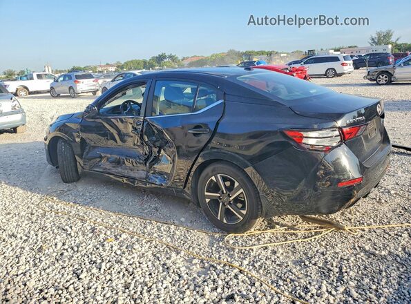 3N1AB8CV9SY220351 2025 NISSAN SENTRA Black Rear left