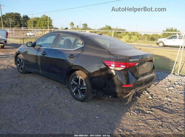 3N1AB8CV9SY292859 2025 NISSAN SENTRA Black Tył lewy