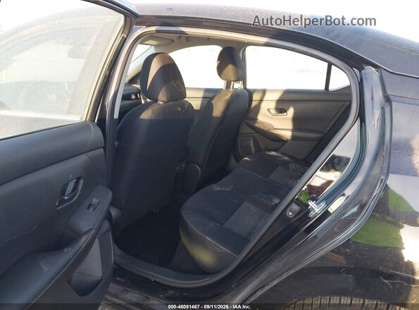 3N1AB8CV9SY292859 2025 NISSAN SENTRA Black Widok naklejki z numerem VIN