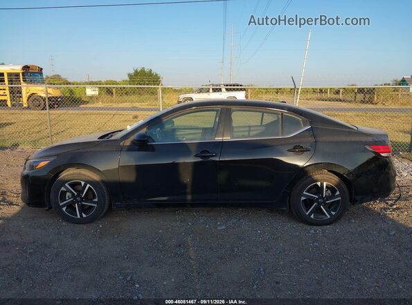 3N1AB8CV9SY292859 2025 NISSAN SENTRA Black Widok wnętrza 360 stopni