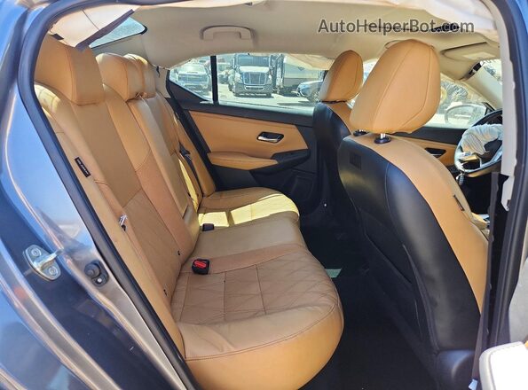 3N1AB8CVXMY249618 2021 NISSAN SENTRA Серый Вид задних сидений