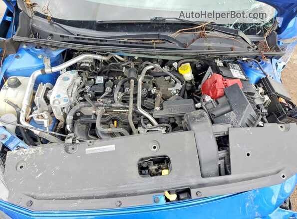 3N1AB8CVXPY276371 2023 NISSAN SENTRA Blue Rear interior view