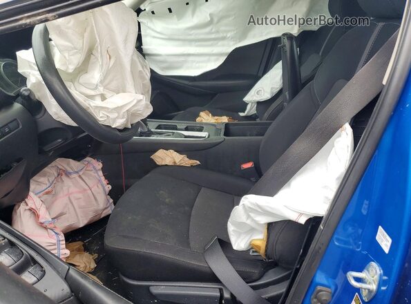 3N1AB8CVXPY276371 2023 NISSAN SENTRA Blue Front interior view