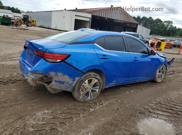 3N1AB8CVXPY276371 2023 NISSAN SENTRA Blue Rear right
