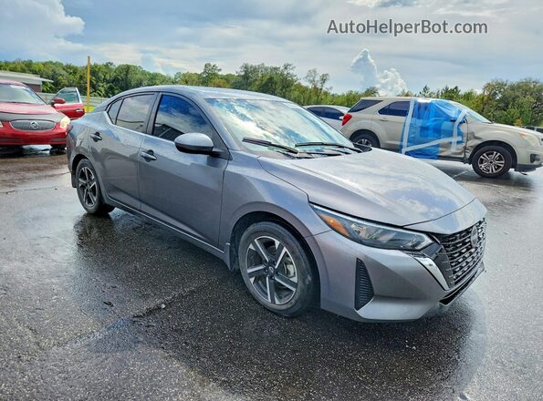 3N1AB8CVXRY230204 2024 NISSAN SENTRA Gray Передня права чверть