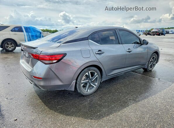 3N1AB8CVXRY230204 2024 NISSAN SENTRA Gray Задня права чверть