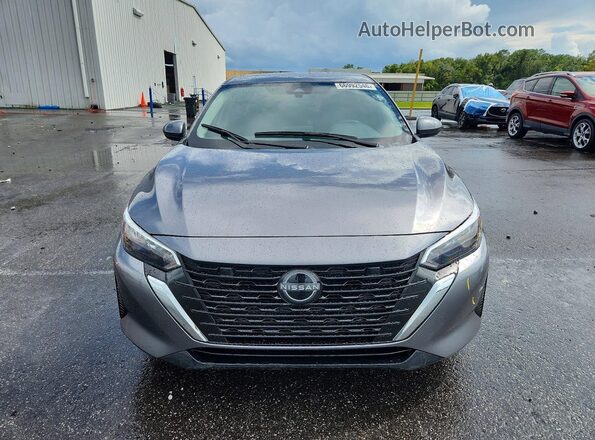 3N1AB8CVXRY230204 2024 NISSAN SENTRA Gray Вид спереду