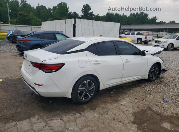 3N1AB8CVXSY263872 2025 NISSAN SENTRA Белый Задняя правая четверть