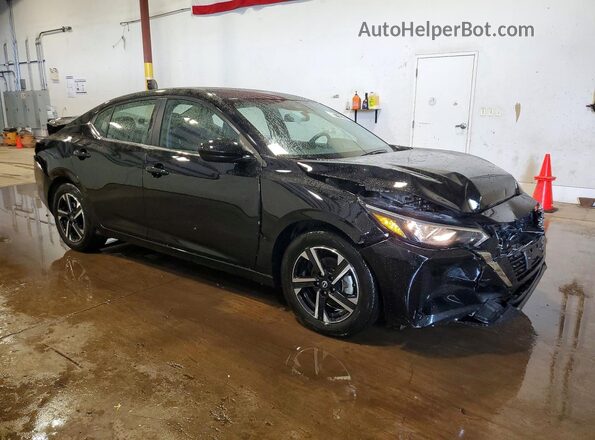 3N1AB8CVXSY400308 2025 NISSAN SENTRA Black Front right