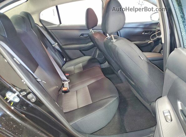 3N1AB8CVXSY400308 2025 NISSAN SENTRA Black Rear seats view