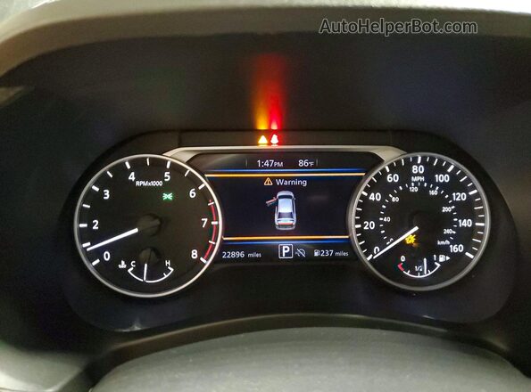 3N1AB8CVXSY400308 2025 NISSAN SENTRA Black Instrument cluster view